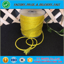 high strength polypropylene twist rope in virgin material